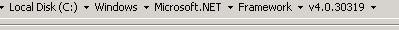 Asp Net Framework 4 Path