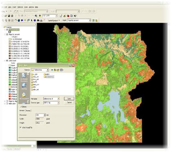 Arcgis screenshot