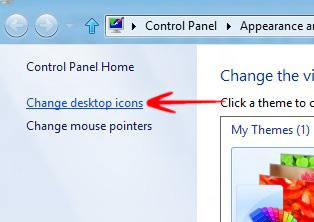 Change Desktop Icons