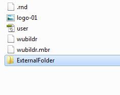 External Folder