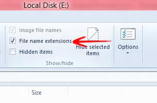 Filename Extensions