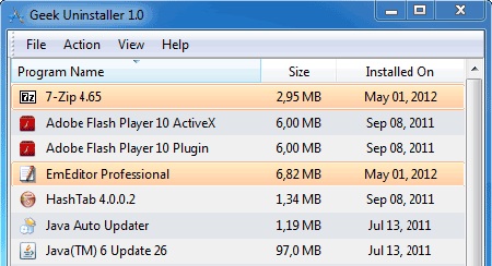 GeekUninstaller