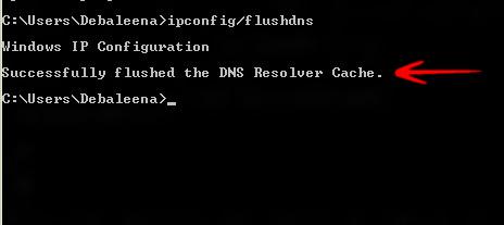 IPconfig Flush DNS