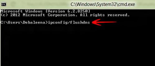 IpConfig flush Command