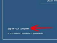Repair your computer