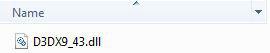 The program cant start because d3dx9_43.dll is missing