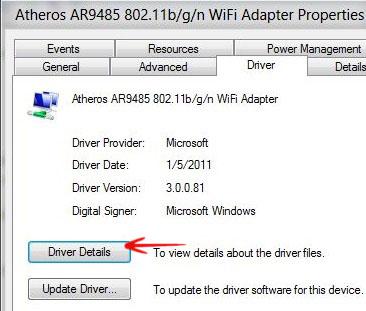 Update the Network driver