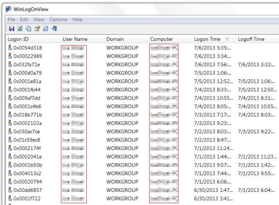 WinLogOnView First Screen