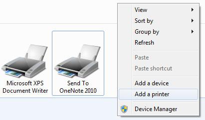 add printer