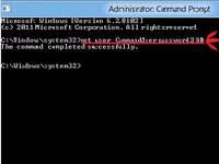 Adding Users Via Command Prompt