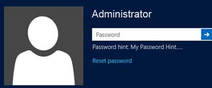 Admin password