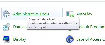 Admin tools