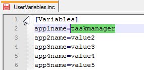 App1 Name Task Manager