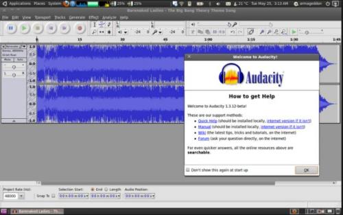 Audacity Sound Editing Software