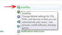 Autoplay options preview
