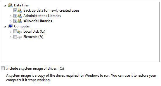 Backup Data Files