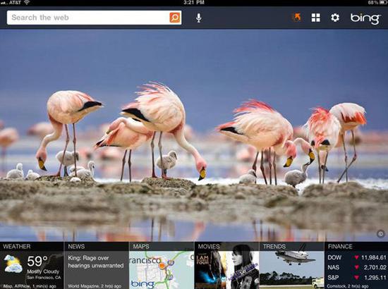 Bing iPad App