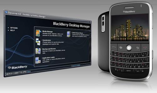 Blackberry Desktop Manager