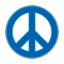 Blue Peace Desktop Icon