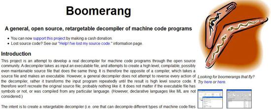 Boomerang website