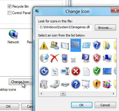 Change icon via imageres.dll file