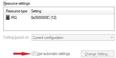 Change IRQ in Windows 7