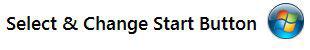 Change Start Button Windows 7