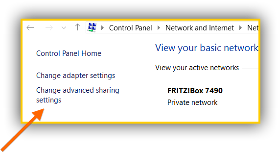 Changing Advanced Sharing Settings On Windows 10.Png
