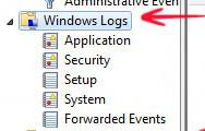 Checking Windows 8 Logs