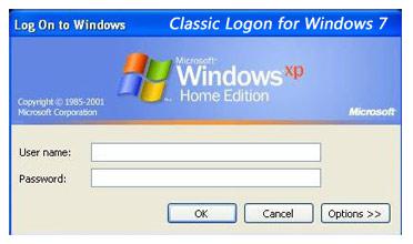 Enable Classic Logon Screen in Windows 7