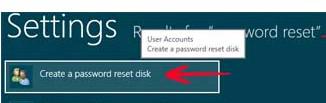 Creating Password Reset Disk