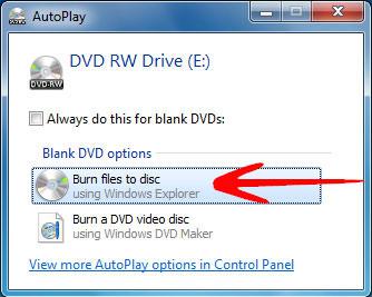 Empty DVD Popup