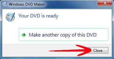 Your DVD is ready