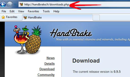 Download Handbrake