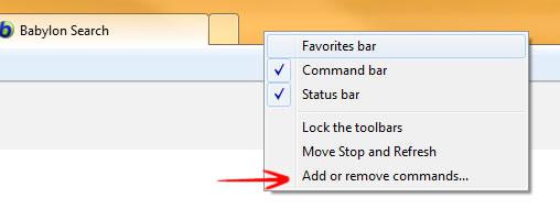 Customize Toolbar