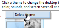 Delete Windows 8 theme