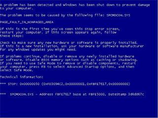 Disable Blue Screen Reboot in Windows 7
