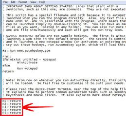 sample script AutoHotKey
