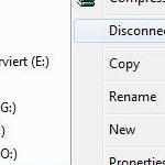 Disconnect Mapped Network Drive Thumb