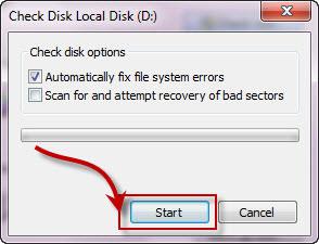 Fix Disk Volume Errors