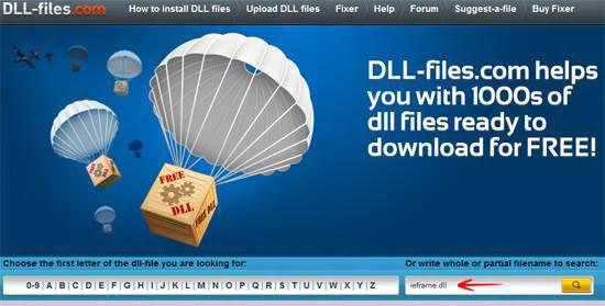 search for ieframe.dll