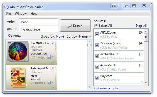 Download Album Art for Windows 7