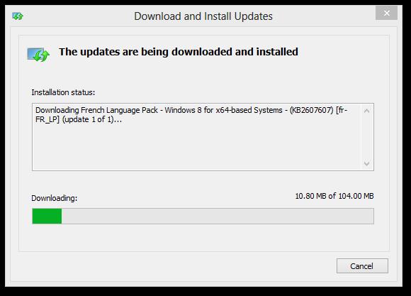 Download And Install Updates