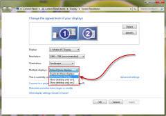 Setting Up Dual Monitors in Windows 7