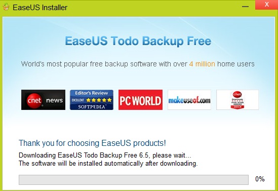 EaseUS ToDo Backup Free