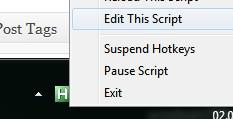 Edit Autohotkey Scripts 1