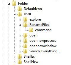 Editing The Context Menu Of Folders