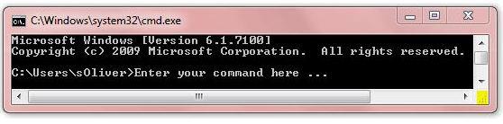 Elevated Command Prompt