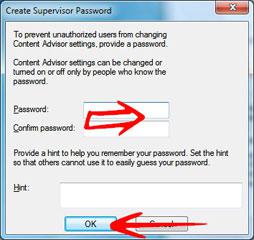 supervisor password