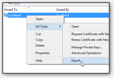 Exporting Localhost Personal Certificate.png